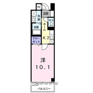プティネージュ【3階】の間取り