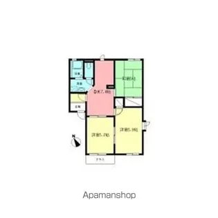 プレズントハイム【1階】の間取り