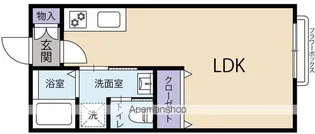 コーポ泉【2階】の間取り