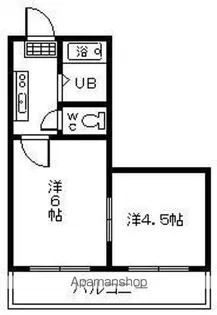 ベルトピア宮崎14(下原町)【401号室】の間取り