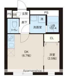 レピュア大山レジデンスⅡ【3階】の間取り