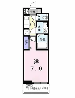 グランフェリシア【1階】の間取り