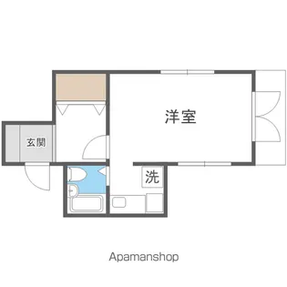 メゾンド・マール学園前【2階】の間取り