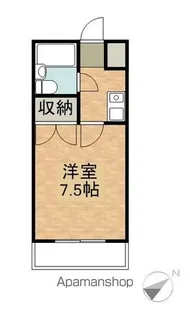 わんず・ほうむハイツ【204号室】の間取り