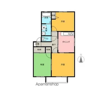 3Kの間取り画像