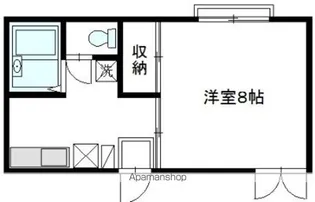 ウィステリアII【201号室】の間取り