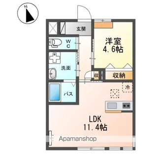 NOVEMBRE令和【1階】の間取り