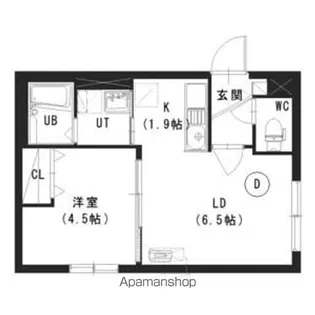 トログランデ新道東【1階】の間取り
