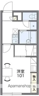 レオパレスマンデルブロ【203号室】の間取り