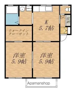 レーベン【A101号室】の間取り