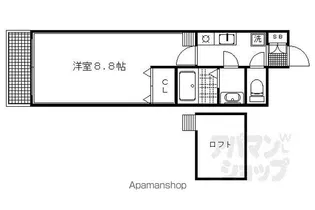 クローバーコート【302号室】の間取り