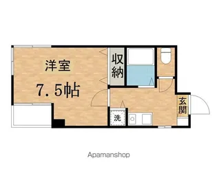プラザ聖蹟【7階】の間取り