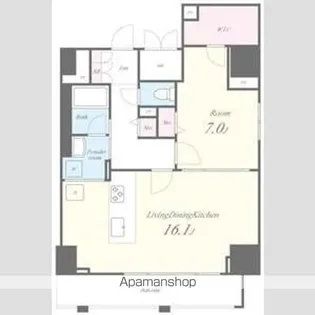 セイワパレス丸の内駅前【13階】の間取り