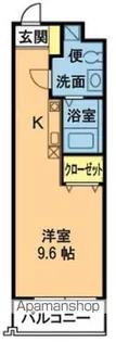 ブルークロス湘南【1階】の間取り