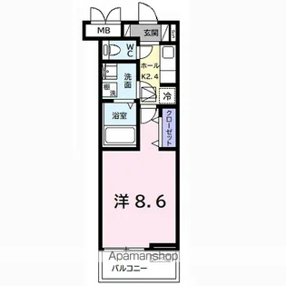 アヴァンセ Ⅱ【1階】の間取り