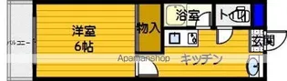 グランドハイツ室見【205号室】の間取り