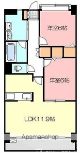 レオパルド国分寺【4階】の間取り