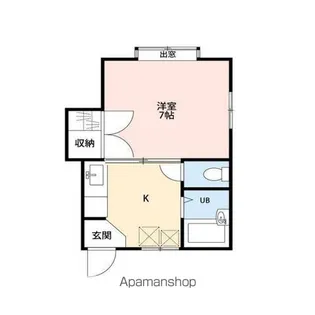 コーポトップ【2階】の間取り