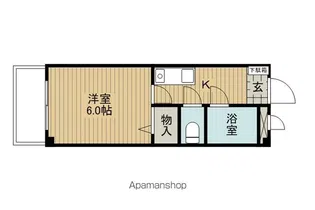 レジデンス923茅野【I-11号室】の間取り