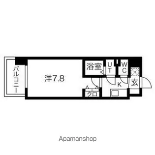 フォーリアライズ北三国ヶ丘【207号室】の間取り