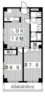 第一ハイム曙【3階】の間取り