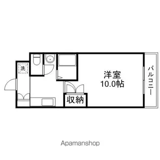 RACOOND3【205号室】の間取り