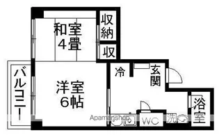 オラシオン稲川1丁目【2階】の間取り