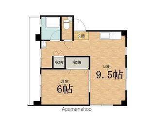 角田ビル【202号室】の間取り