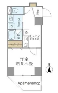 プラッツ両国【9階】の間取り