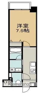 THE RESIDENCE IMAIKE【302号室】の間取り