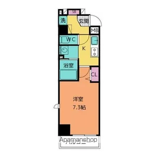 ラグゼナ上前津(旧LUXENA KAMIMAEZU)【12階】の間取り