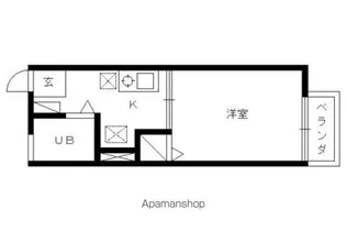 アルバトロスA【203号室】の間取り