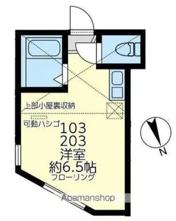 ユナイト堀の内ボナフェスタオペラ【1階】の間取り