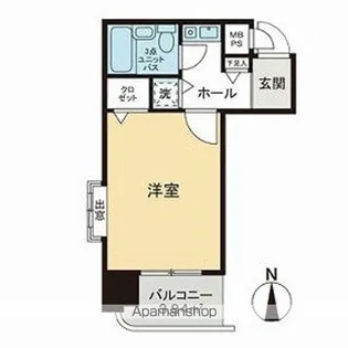ライオンズマンション岐阜清本町【402号室】の間取り