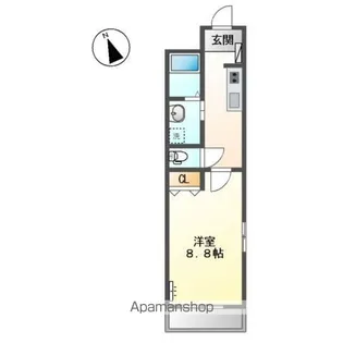 サンライト杏【2階】の間取り