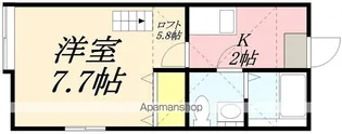 M&Mヒルズ花園【1階】の間取り
