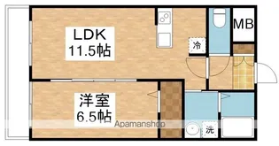 サンローズ【2階】の間取り