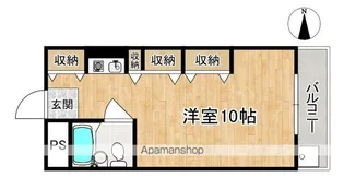 一條館【4階】の間取り