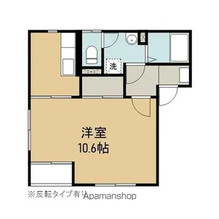 ヴィオラⅠC【202号室】の間取り