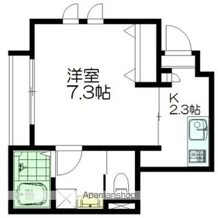 カルディエリ高円寺【1階】の間取り