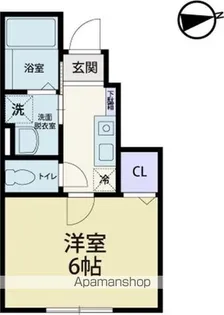 HARVEST PALACE III【1階】の間取り