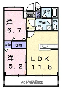 プロムナード【2階】の間取り