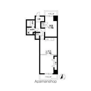 ITOH壱番館【8階】の間取り
