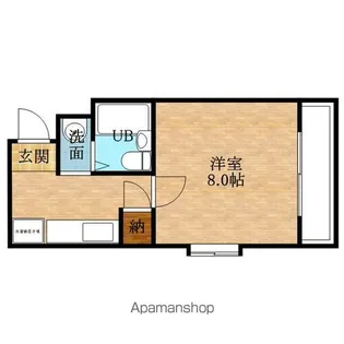 パレットマンション【1階】の間取り