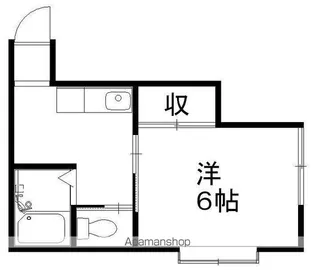 光ハイツ【2階】の間取り