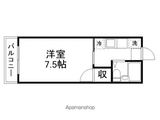ロイヤルハイツ池田【310号室】の間取り