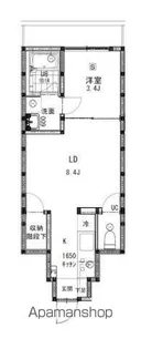 LE VERJU(ル・ヴェルジュ)【103号室号室】の間取り