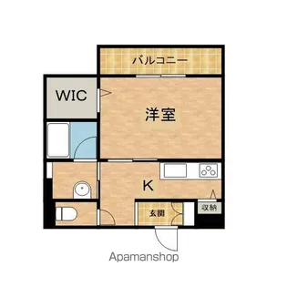 ShaMaison Enchante【2階】の間取り