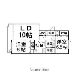 リングロード21【3階】の間取り