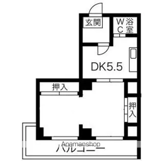 戸田マンション【3階】の間取り